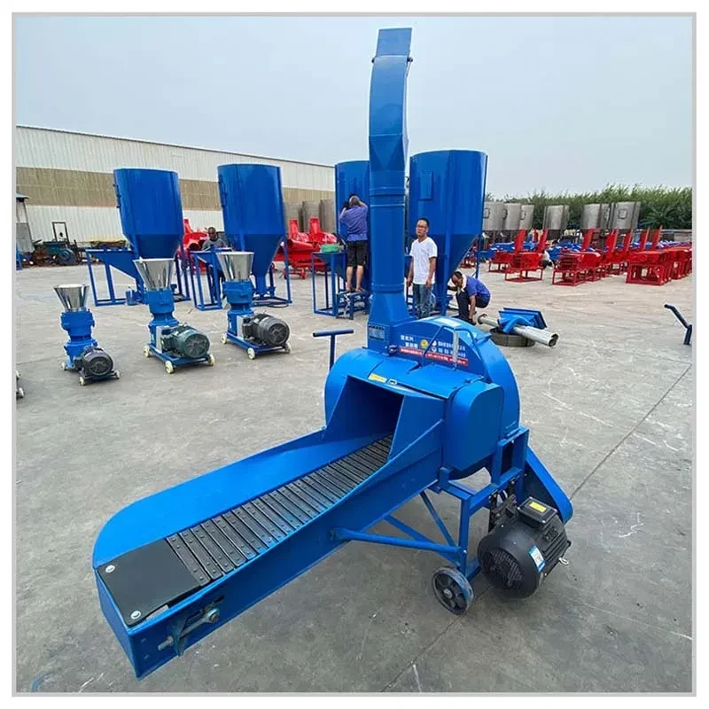 Grains grinder chaff cutter machine