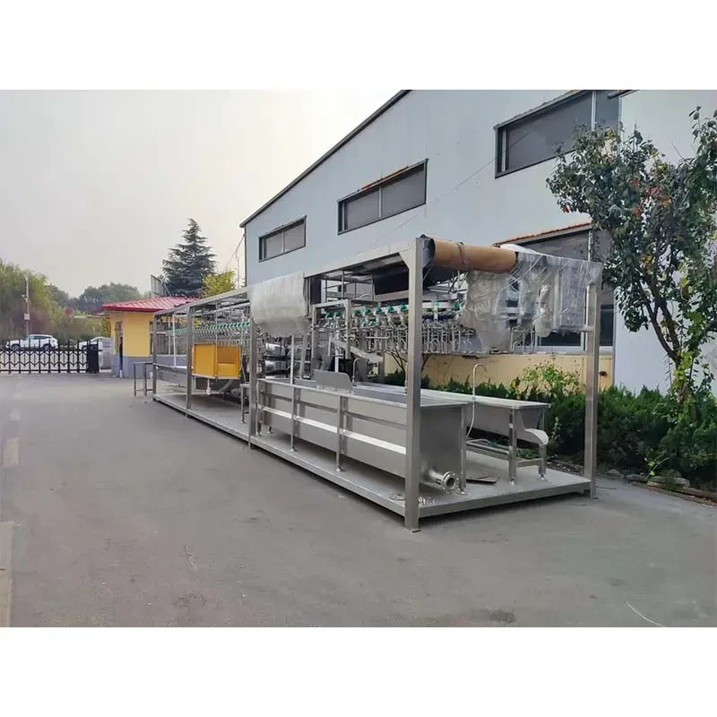 Automatic Whole Control 500bph Chicken Plucker Machine Slaughter Equipment for Wholesale