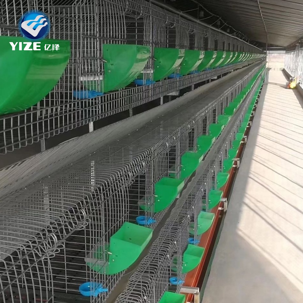 chicken cage feeder